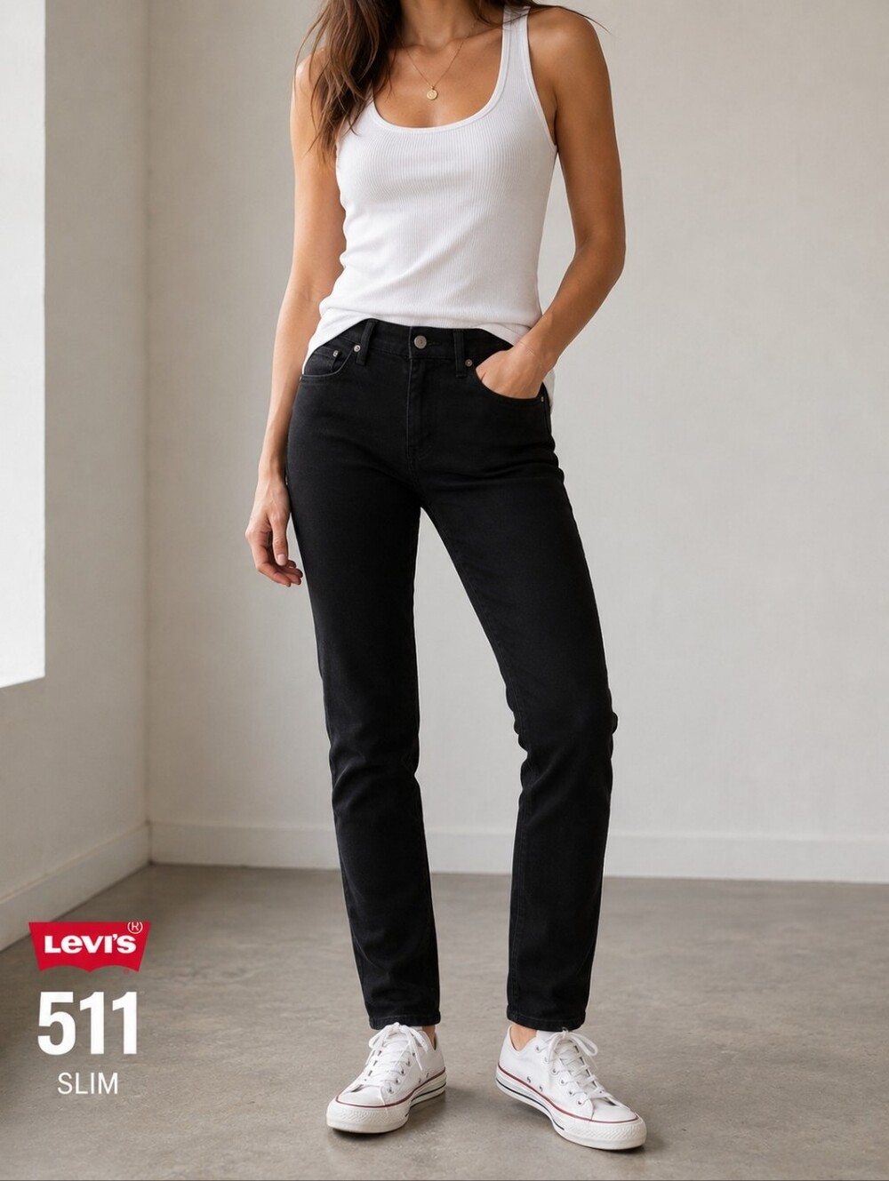 Levi’s 511 Slim Fit Black Jeans W30 L30